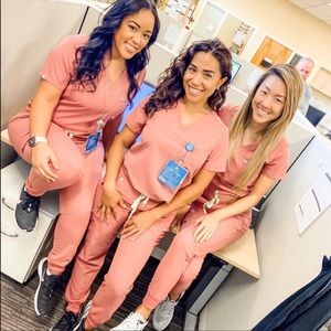 WORN - MAUVE FIGS JOGGERS MEDIUM